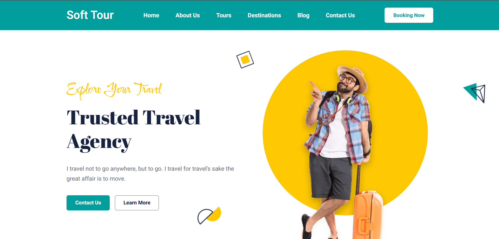 Travel & Tourism Agency Website