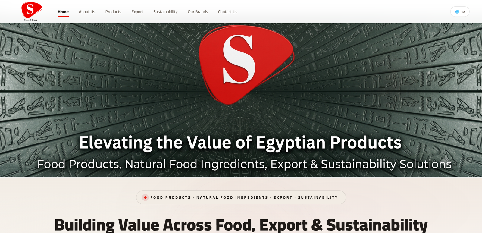 Corporate Food Products & FMCG Platform